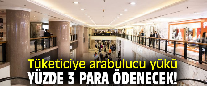 Yüzde 3 para ödenecek!