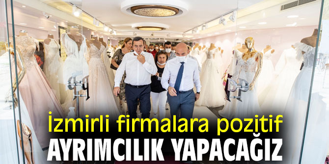 Başkan Soyer'den Gelinlik Fuarı mesajı!