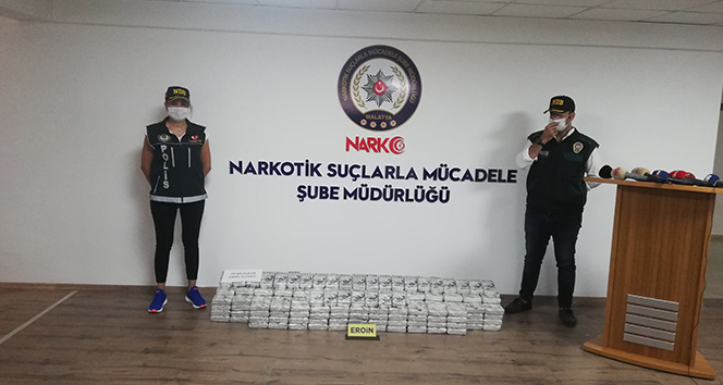Zehir tacirlerine büyük darbe: 195 kilo eroin ele geçirildi