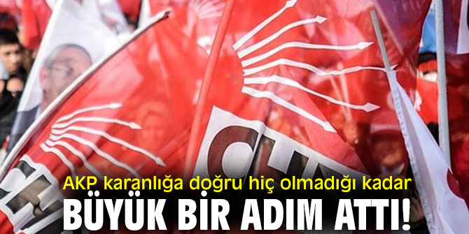 AKP karanlığa doğru hiç olmadığı kadar büyük bir adım attı!