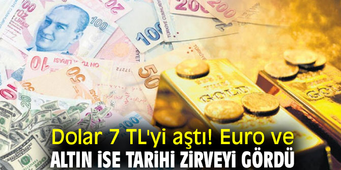 Dolar, Euro ve altında son rakamlar!