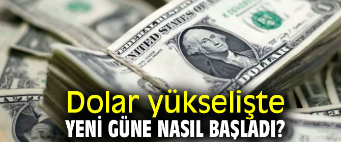 Dolarda son rakamlar!