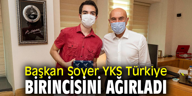 Başkan Soyer YKS Türkiye birincisini ağırladı