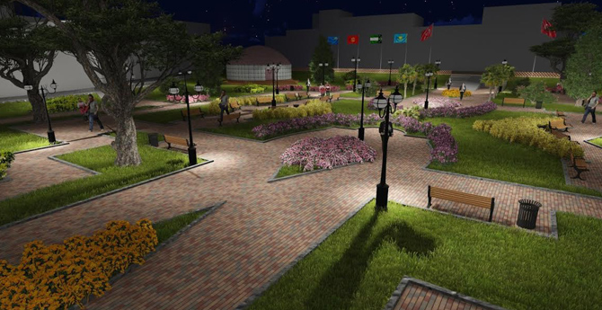 Kemalpaşa Osmanlı Parkı Yenileniyor