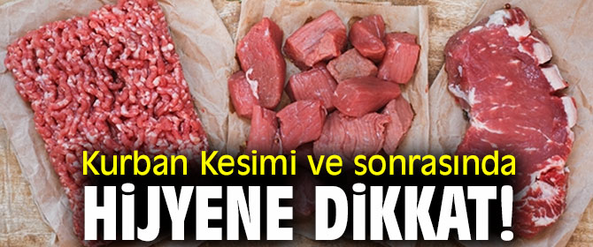 Uzmanı uyardı! Kurban Kesimi ve sonrasında hijyene dikkat!