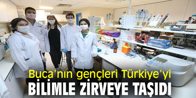 Buca’nın gençleri Türkiye’yi bilimle zirveye taşıdı 