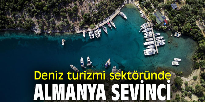 Deniz turizmi sektöründe Almanya sevinci