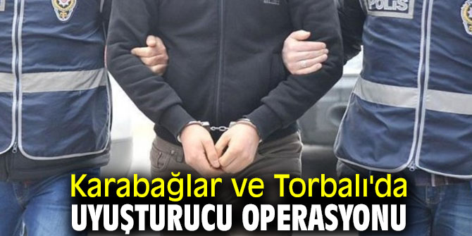 İzmir'de uyuşturucu operasyonu