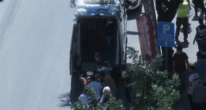 Sokak ortasında silahlı saldırıda 1 yaralı