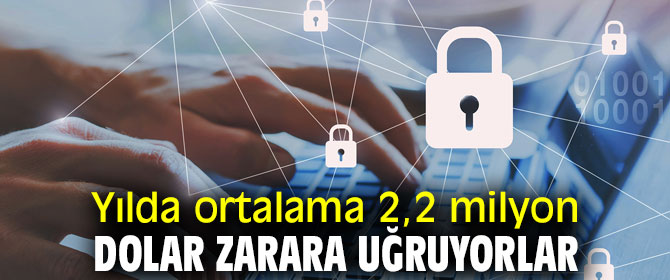 Yılda ortalama 2,2 milyon dolar zarara uğruyorlar