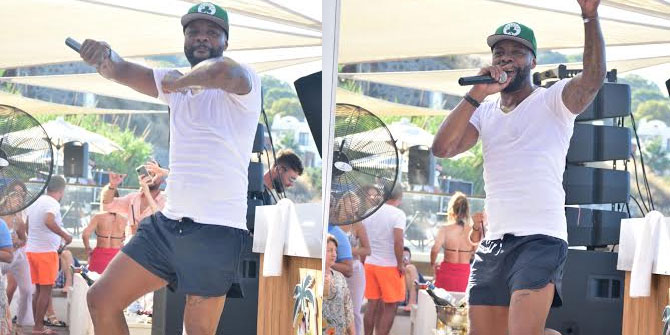 Bodrum'da Pascal Nouma sahneye çıktı!