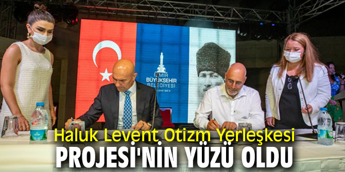 Haluk Levent İzmir'de o projenin yüzü oldu
