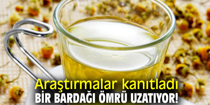 Araştırmalar kanıtladı! Bir bardağı ömrü uzatıyor!