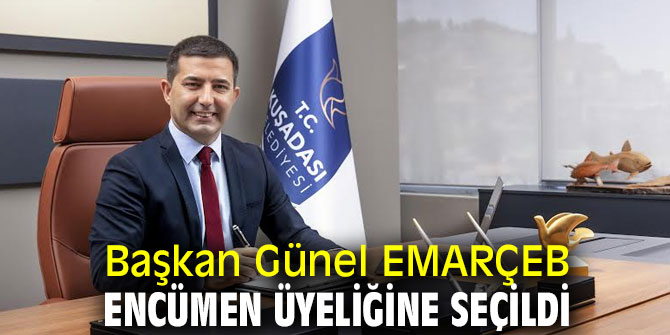 Başkan Günel EMARÇEB encümen üyesi!