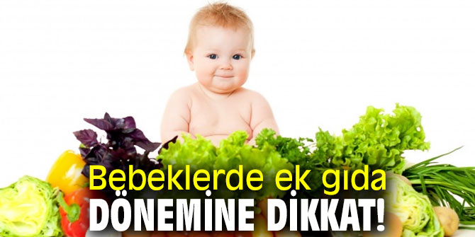 Bebeklerde ek gıda dönemine dikkat! 
