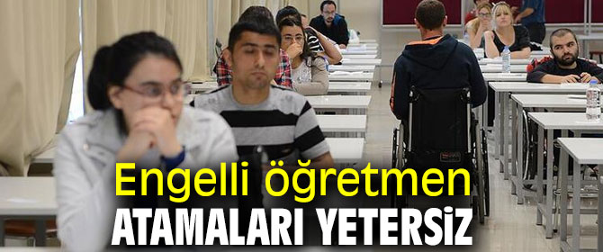 Gürer: “Kamuda engelli kotası artırılmalıdır”