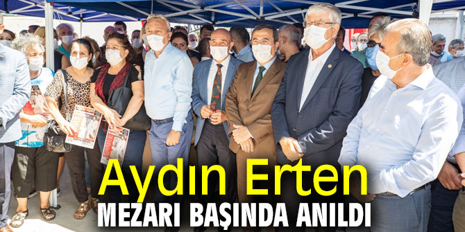 Aydın Erten mezarı başında anıldı