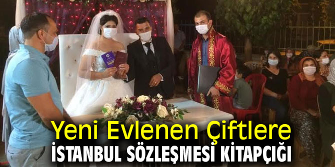 Yeni Evlenen Çiftlere İstanbul Sözleşmesi Kitapçığı