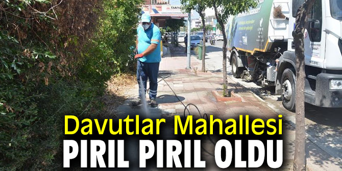 Davutlar Mahallesi pırıl pırıl oldu