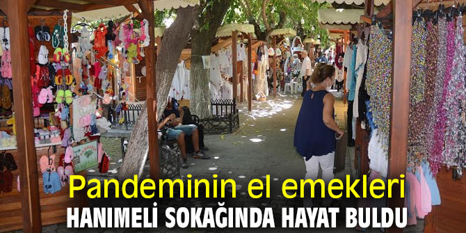 Hanımeli sokağı yeniden açıldı!