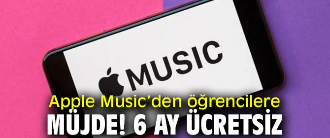 Apple Music öğrencilere altı ay ücretsiz oluyor