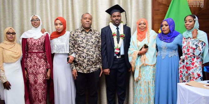 Tanzanya’dan geldi, Türkiye’de üniversiteyi birincilikle bitirdi