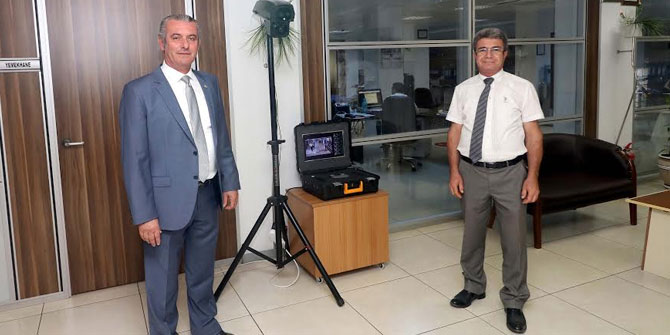 COVİD-19’a özel cihaz geliştirdi