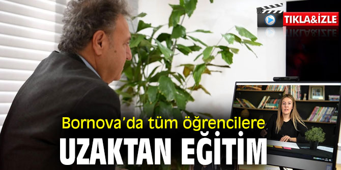 Bornova Belediyesi'nden tüm öğrencilere uzaktan eğitim