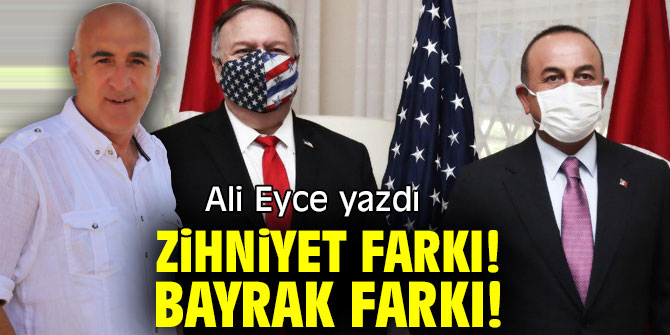 ZİHNİYET FARKI! BAYRAK FARKI!