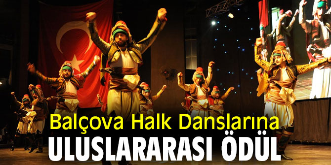 Halk Dansları yarışmasında Balçova'ya ödül