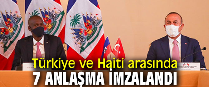 İki ülke arasında 7 anlaşma imzalandı