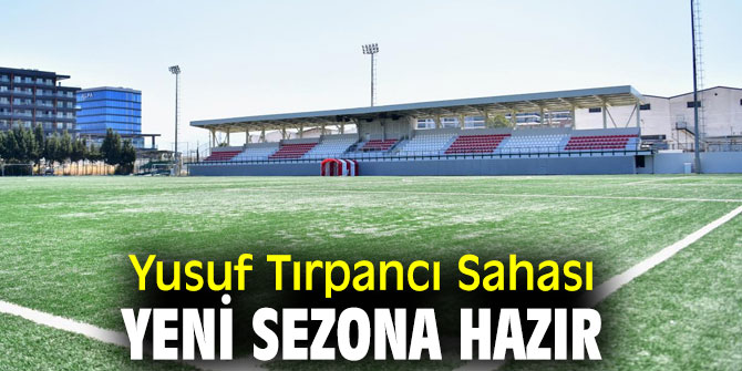 Bornova Belediyesi Yusuf Tırpancı Sahası’nı tamamen yeniledi