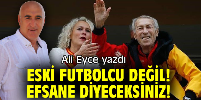 ESKİ FUTBOLCU DEĞİL! EFSANE DİYECEKSİNİZ!