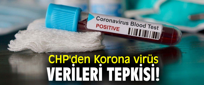  CHP'den Korona virüs verileri tepkisi!
