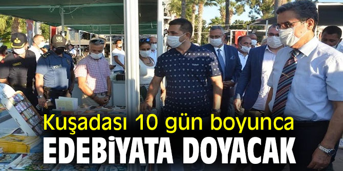 KUŞADASI 10 GÜN BOYUNCA EDEBİYATA DOYACAK