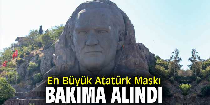 Atatürk Maskı Bakıma Alındı