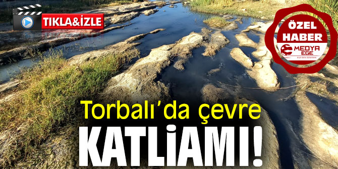 TORBALI’DA ÇEVRE KATLİAMI!