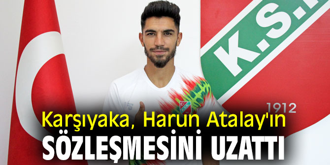 Karşıyaka'da Harun Atalay'ın sözleşmesi uzatıldı