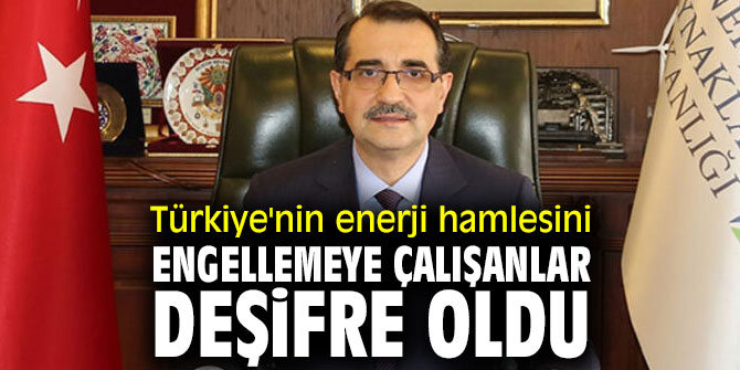 Bakan Dönmez, "Deşifre oldular!"