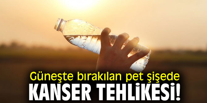 Pet şişenin altındaki numaraya dikkat