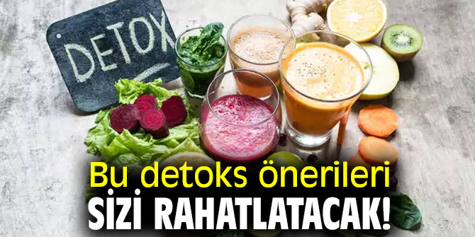 Bu detoks önerilerine dikkat!