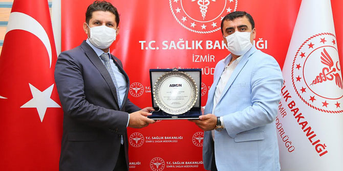 ASKON İzmir'den Burak Öztop’a ziyaret!