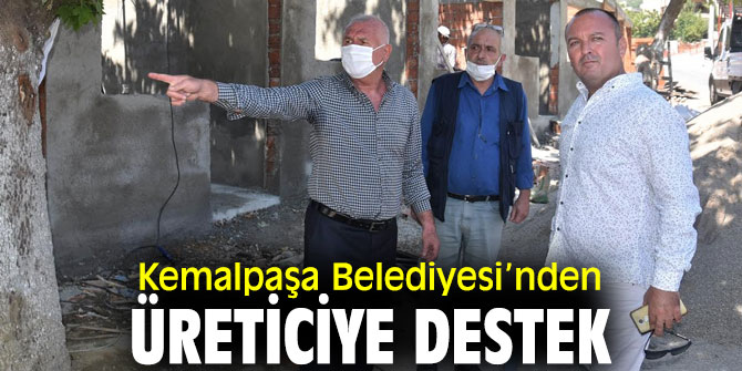Kemalpaşa Belediyesi’nden üreticiye destek
