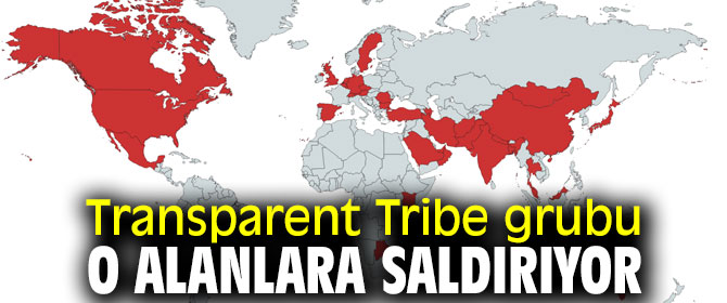 Transparent Tribe grubu o alanlara saldırıyor