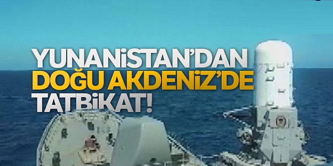 Doğu Akdeniz'de tatbikat