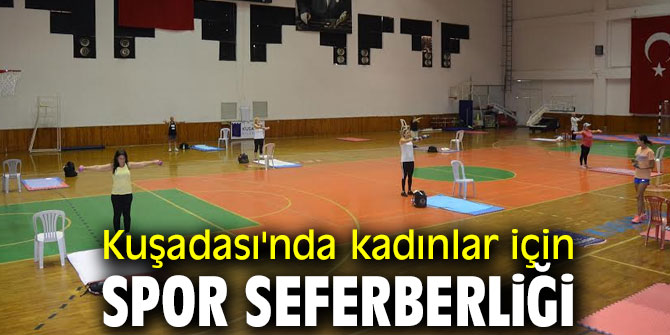 Kadınlar için spor seferberliği