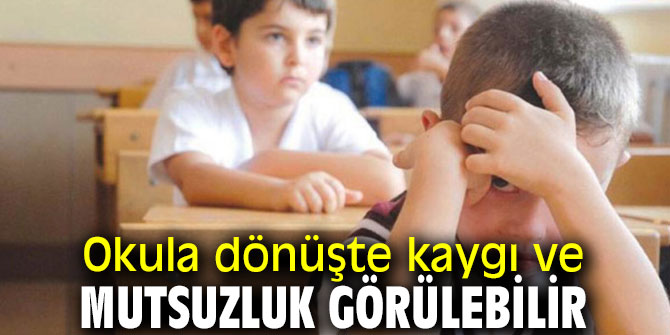 Okula dönüşte bunlara dikkat!