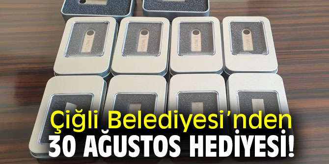 Çiğli Belediyesi’nden 30 Ağustos hediyesi!