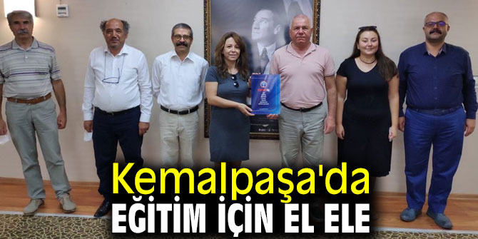 Kemalpaşa'da eğitim için el ele
