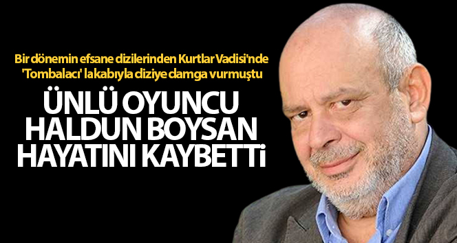 Ünlü oyuncu hayatını kaybetti